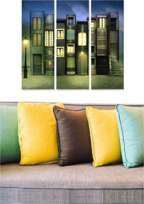 3 Parçalı Mdf Tablo