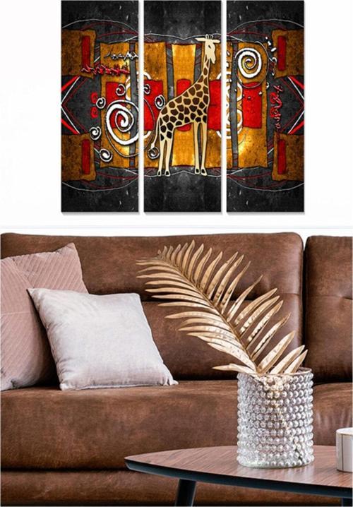 3 Parçalı Mdf Tablo