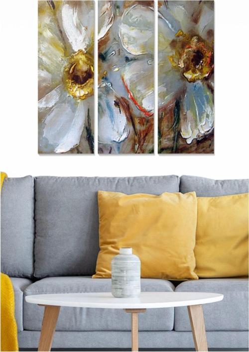 3 Parçalı Mdf Tablo