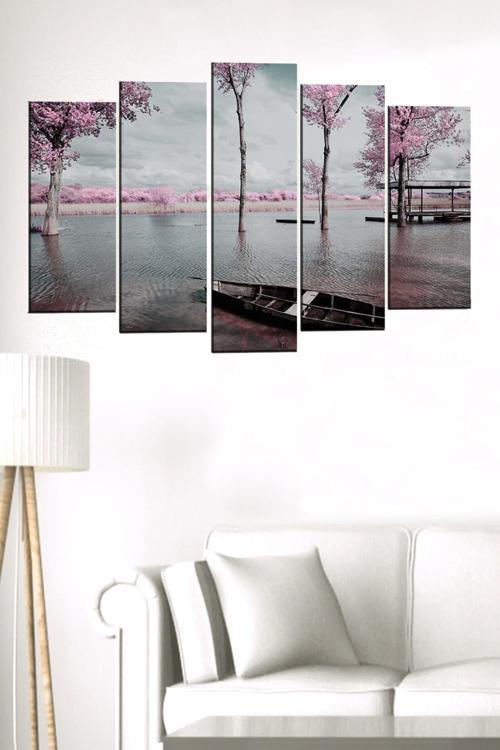 5 Parçalı 120x60 cm Mdf Tablo
