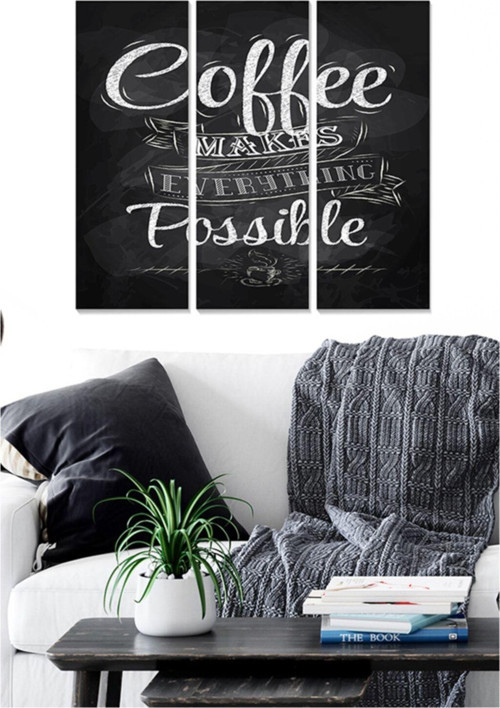 3 Parçalı Mdf Tablo