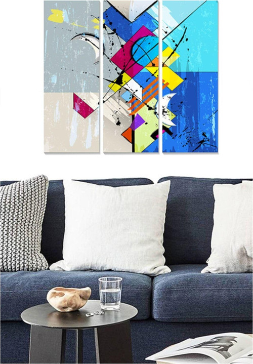 3 Parçalı Mdf Tablo