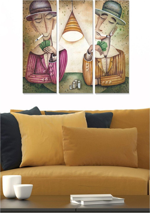 3 Parçalı Mdf Tablo