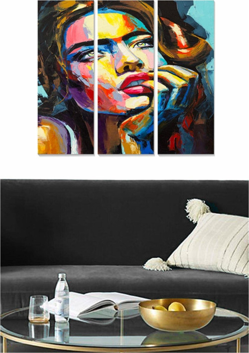3 Parçalı Mdf Tablo