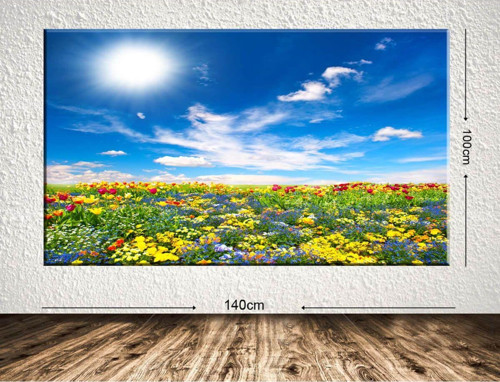 Dev Boyut Manzara Kanvas Tablo 100x140 cm