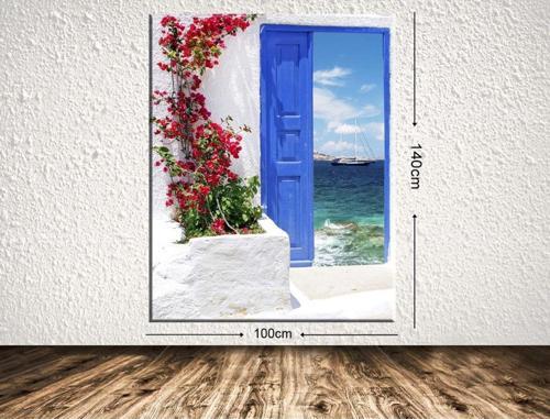 Dev Boyut Dekoratif Kanvas Tablo 100x140 cm