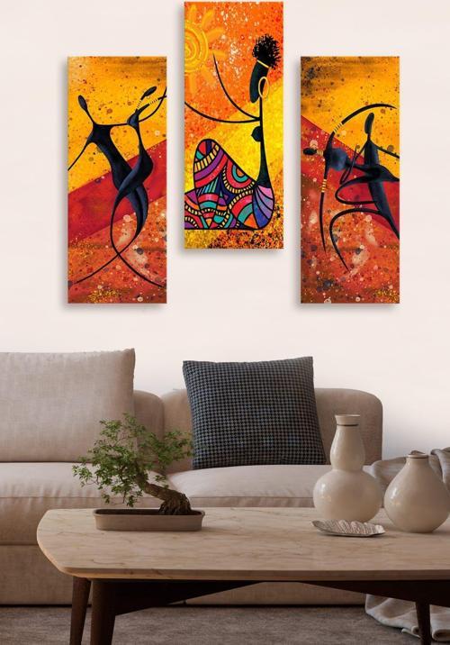 3 Parçalı Mdf Tablo