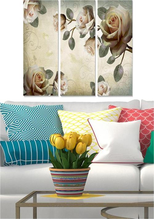 3 Parçalı Mdf Tablo