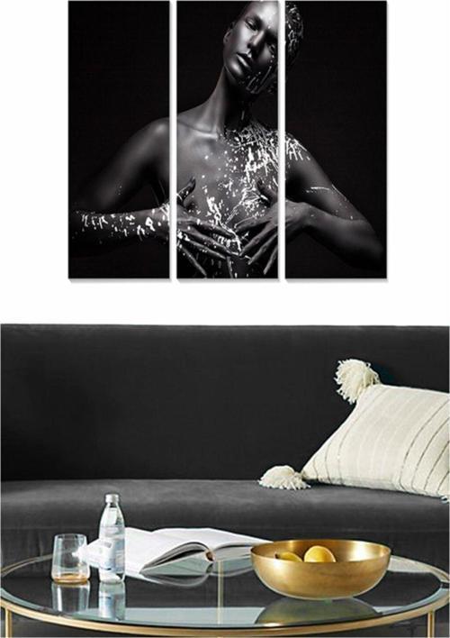 3 Parçalı Mdf Tablo