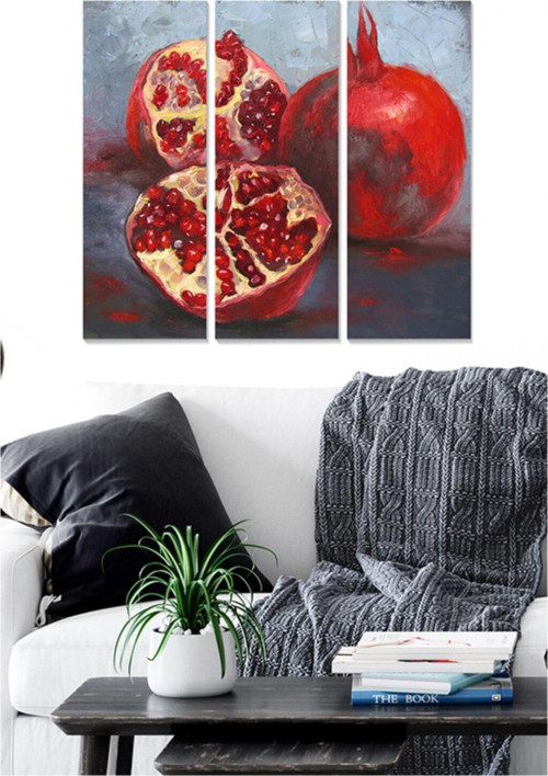 3 Parçalı Mdf Tablo