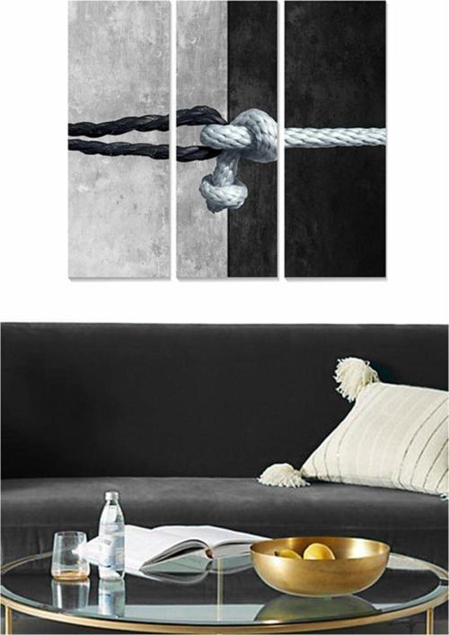 3 Parçalı Mdf Tablo