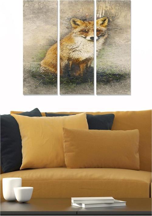 3 Parçalı Mdf Tablo
