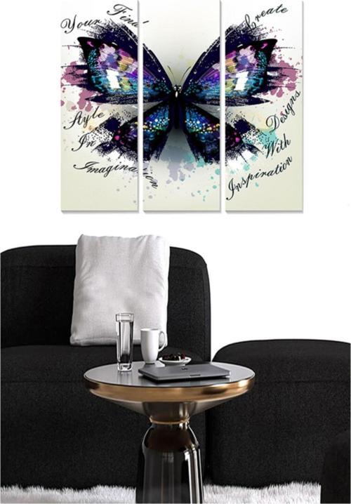 3 Parçalı Mdf Tablo