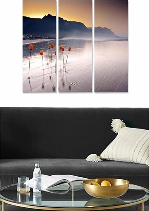 3 Parçalı Mdf Tablo