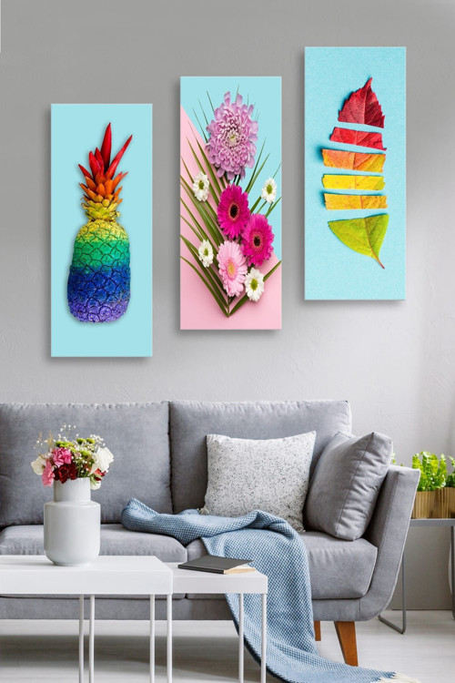 3 Parçalı Mdf Tablo