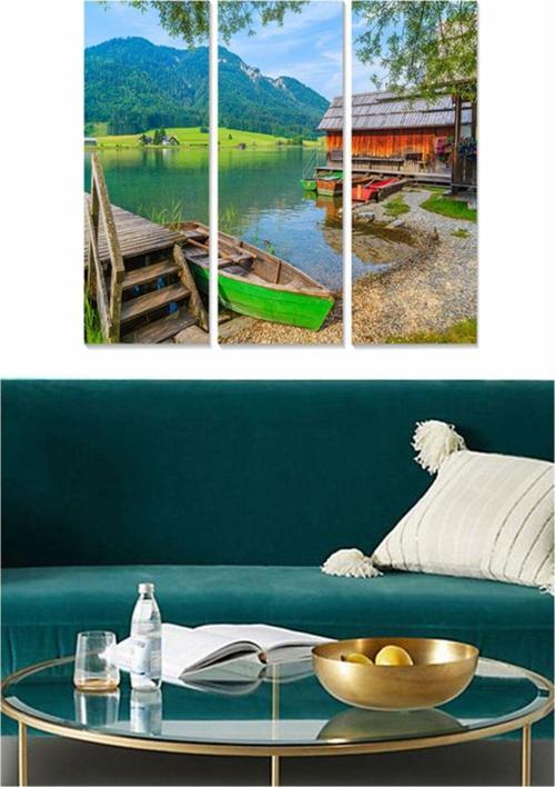 3 Parçalı Mdf Tablo