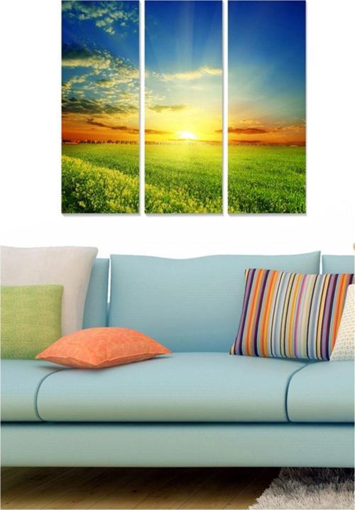 3 Parçalı Mdf Tablo