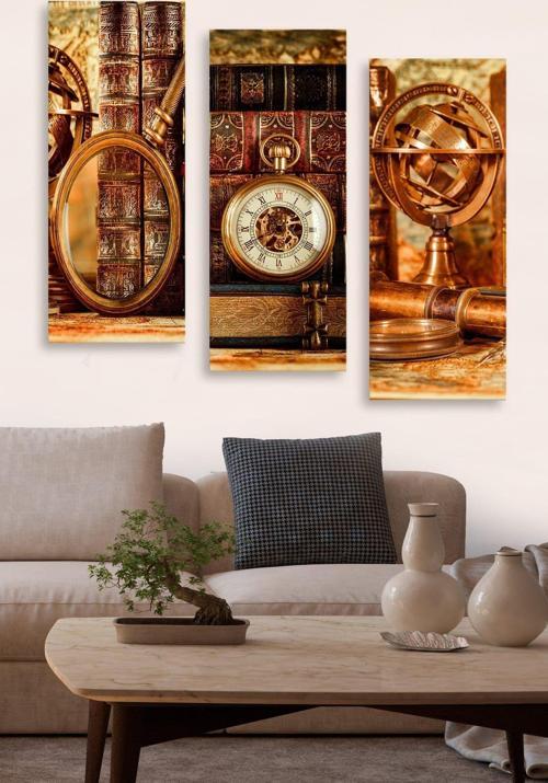 3 Parçalı Mdf Tablo