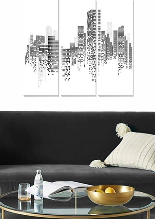 3 Parçalı Mdf Tablo