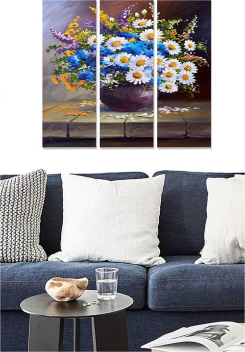 3 Parçalı Mdf Tablo