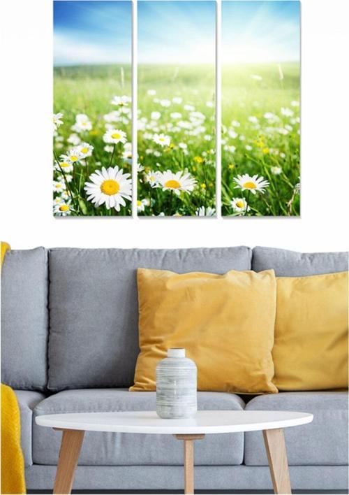 3 Parçalı Mdf Tablo