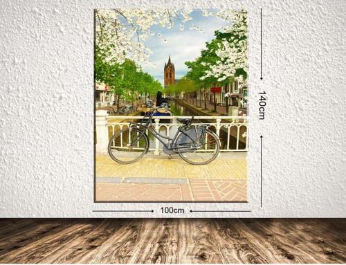 Dev Boyut Dekoratif Kanvas Tablo 100x140 cm