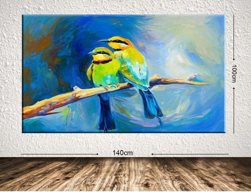 Dev Boyut Dekoratif Kanvas Tablo 100x140 cm