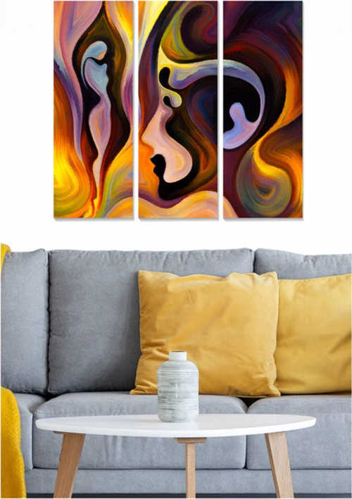 3 Parçalı Mdf Tablo
