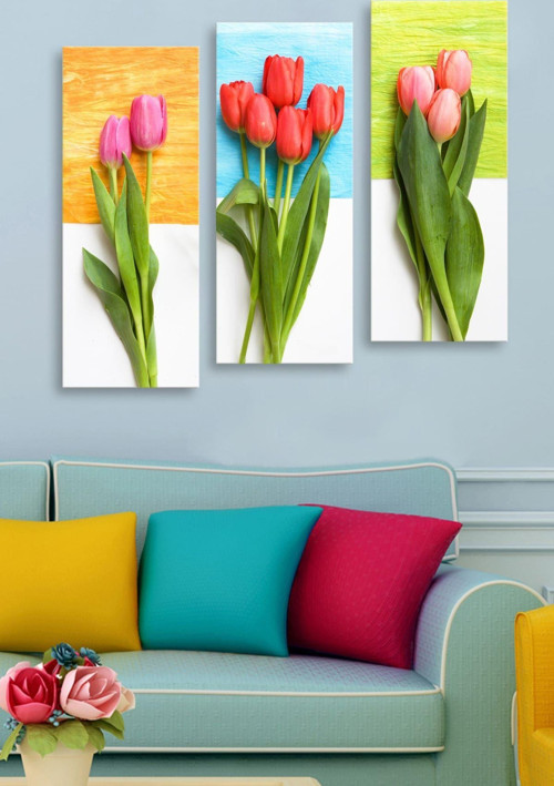 3 Parçalı Mdf Tablo