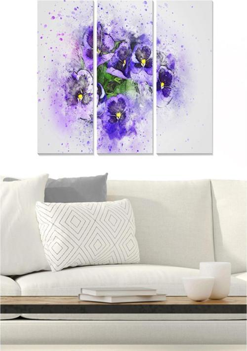 3 Parçalı Mdf Tablo