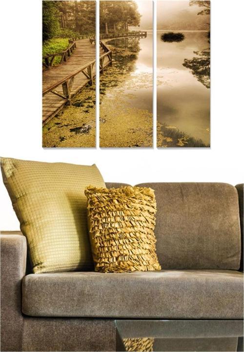 3 Parçalı Mdf Tablo