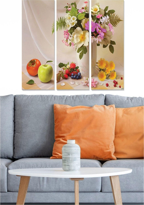 3 Parçalı Mdf Tablo