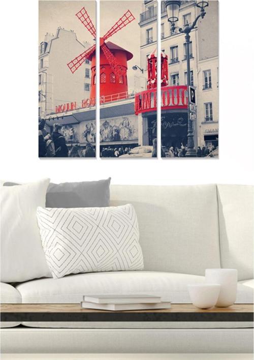 3 Parçalı Mdf Tablo