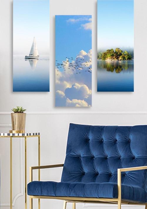 3 Parçalı Mdf Tablo