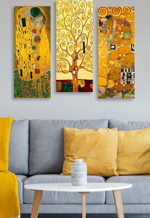 3 Parçalı Mdf Tablo