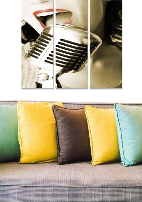 3 Parçalı Mdf Tablo