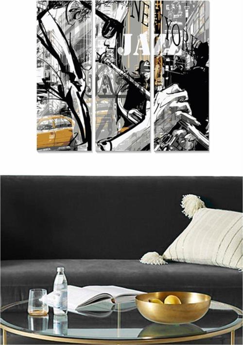 3 Parçalı Mdf Tablo