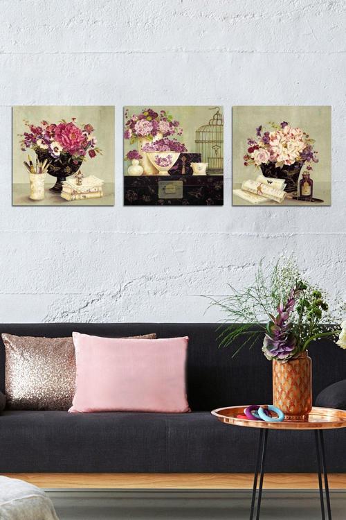 3 Parçalı Mdf Tablo