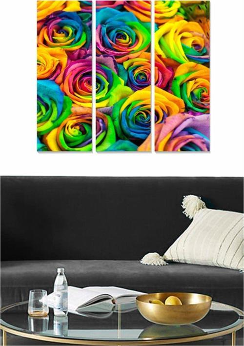 3 Parçalı Mdf Tablo