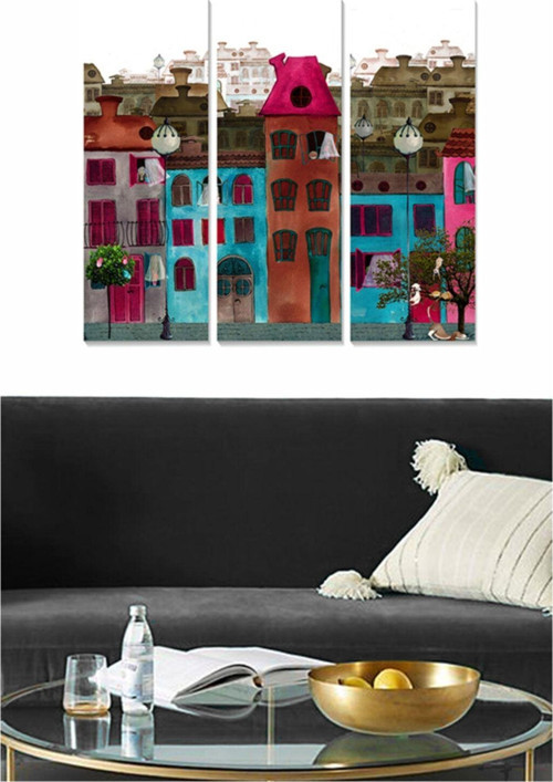 3 Parçalı Mdf Tablo