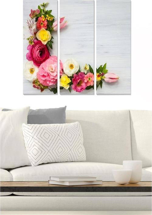 3 Parçalı Mdf Tablo