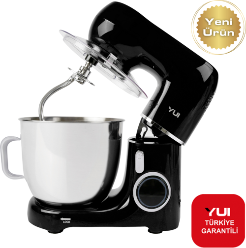 M110 Stand Mikser 5,5 Litre 1300 W Siyah (Yui Türkiye Garantili)