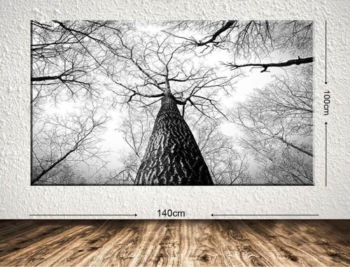 Dev Boyut Dekoratif Kanvas Tablo 100x140 cm