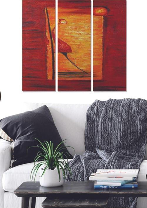 3 Parçalı Mdf Tablo