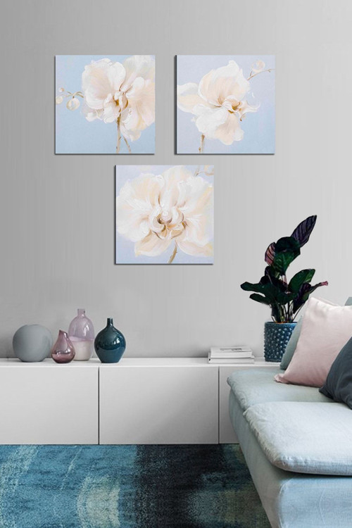 3 Parçalı Mdf Tablo