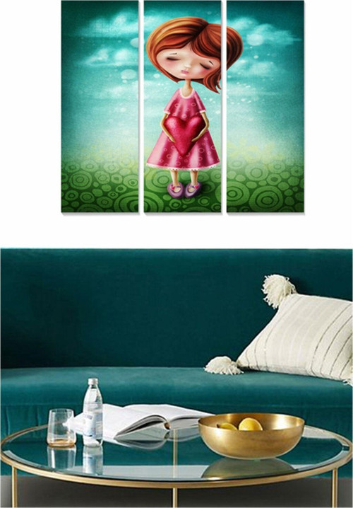 3 Parçalı Mdf Tablo