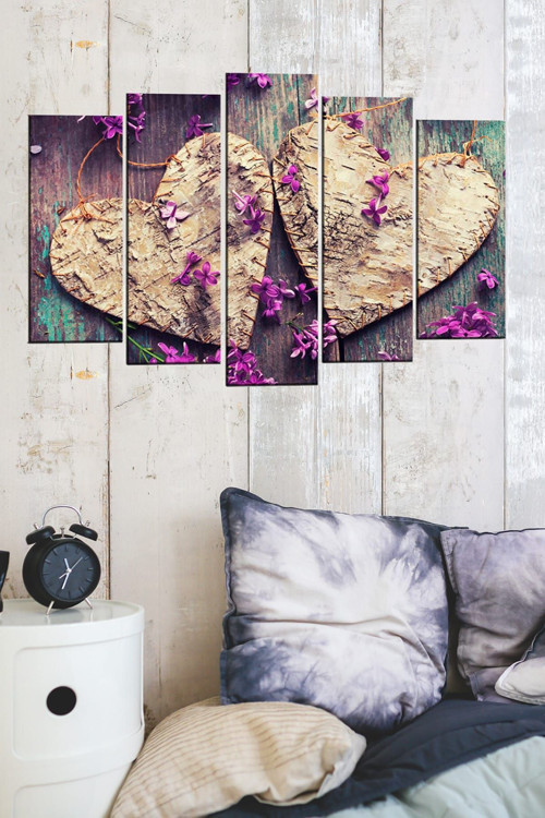 5 Parçalı 120x60 cm Mdf Tablo