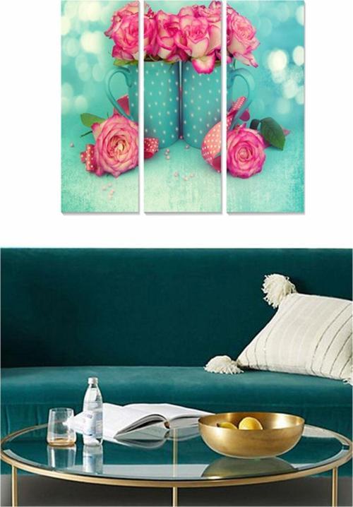 3 Parçalı Mdf Tablo