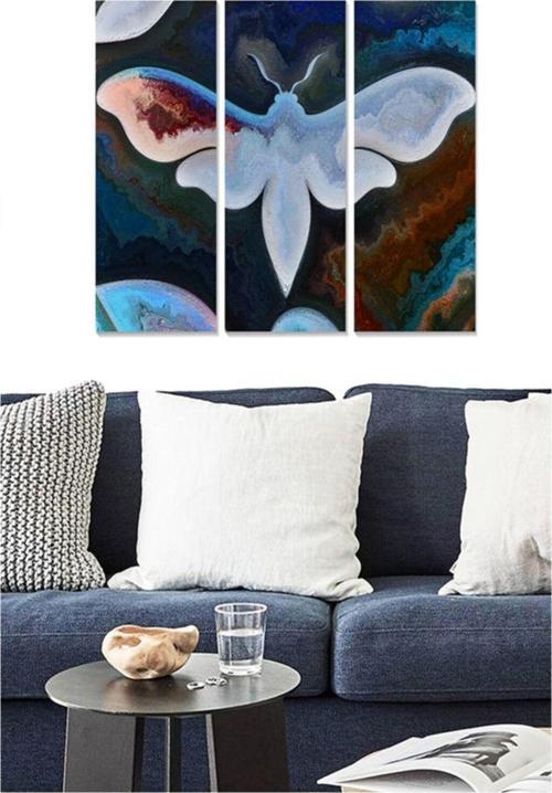 3 Parçalı Mdf Tablo