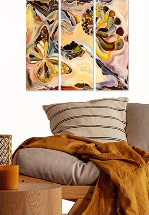 3 Parçalı Mdf Tablo
